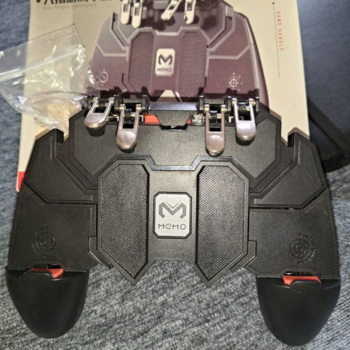 Mobile game controller lever new with 4 metal triggers