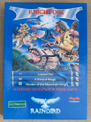 Knight Orc (Rainbird) Amstrad Disk used