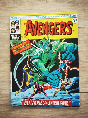 The Avengers No. 56 Comic 1974 UK Edition Used