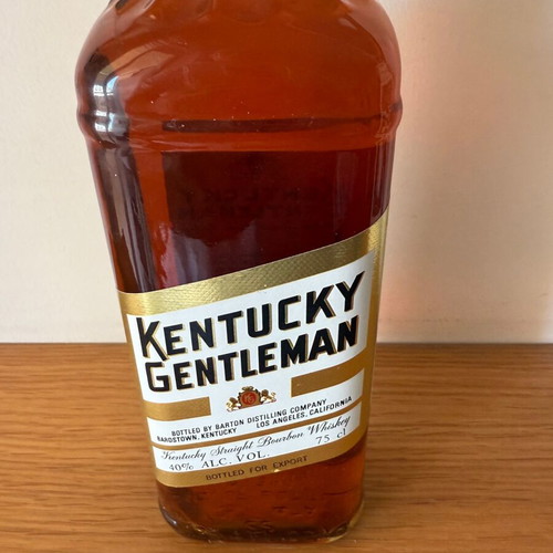 Bourbon Kentucky Gentleman 1986 like new, sealed