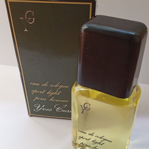 Vintage Yves Curier Sport Light Pour Homme eau de cologne 50 ml like new, men's cologne