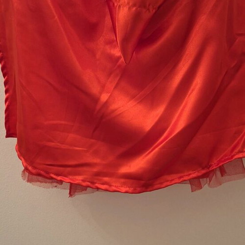 Carnival costume Red Riding Hood checked baby like new