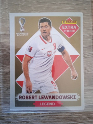 Extra stickers Panini World Cup 2022 gold και silver