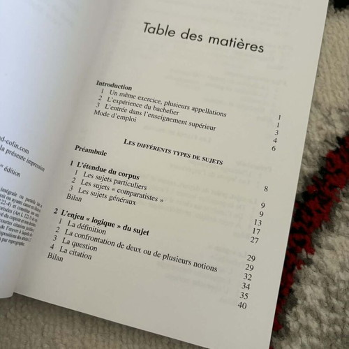 Reussir la Dissertation litteraire like new