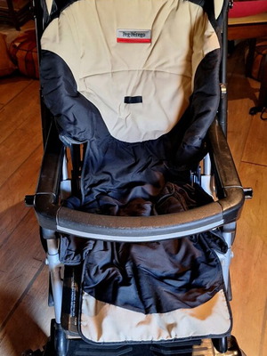 Peg-Perego Venezia baby stroller used, made in Italy