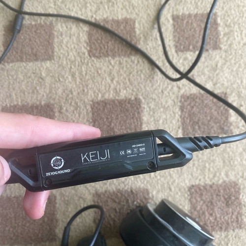 Zeroground Keiji 7.1 HD-2400G headphones used, wired