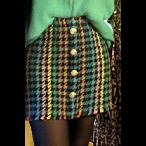 Winter set skirt and pullover like new, multicolored, small size
