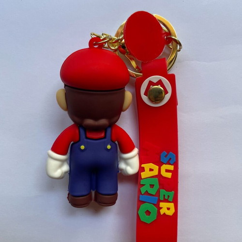 Super Mario red keychain new in sealed packaging