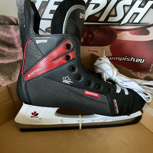 Tempish Boston Black Ice Skates new, EU 46 (UK 11 / US 12)