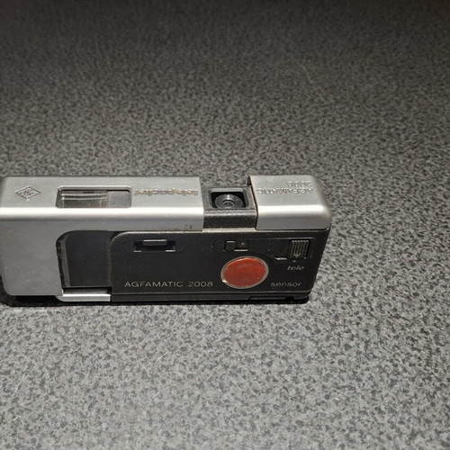 Agfa Agfamatic 2008 Tele Pocket vintage camera like new