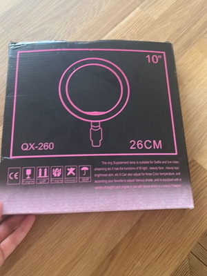 Ring light new in box, unused