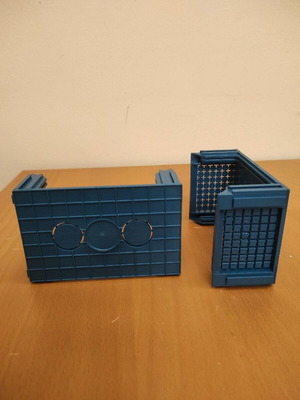 Rectangular junction box base 10x10 new