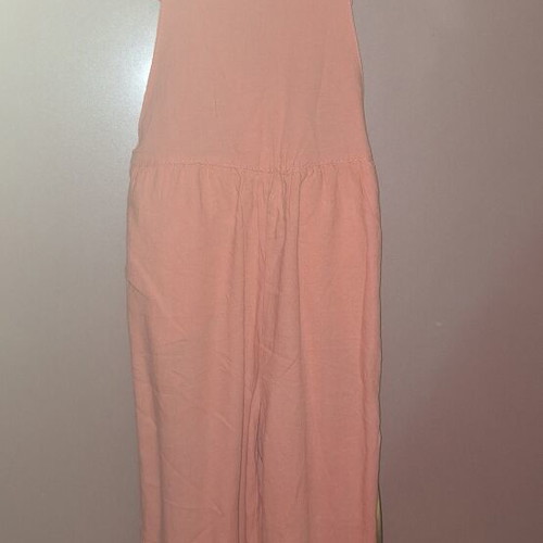 Girls' jumpsuit coral, like new, size 4 years