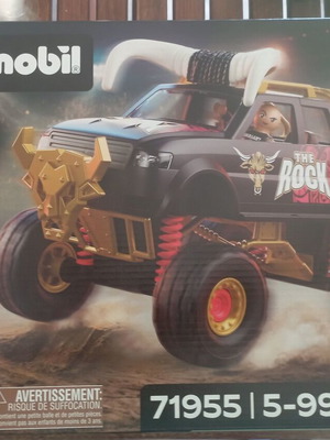 Playmobil 71955 WWE The Rock σετ με monster truck, 49 τεμάχια
