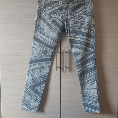 Women's pants like new, white gray, size Medium