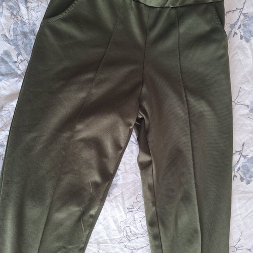 Women's green pants, size M / 38 / 10