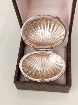Ασημένιο κουτί vintage 925, μήκος 4,5x3,5εκ, 26,7γρ