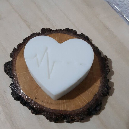 Handcrafted vegan soap with lavender and tea tree, like new
