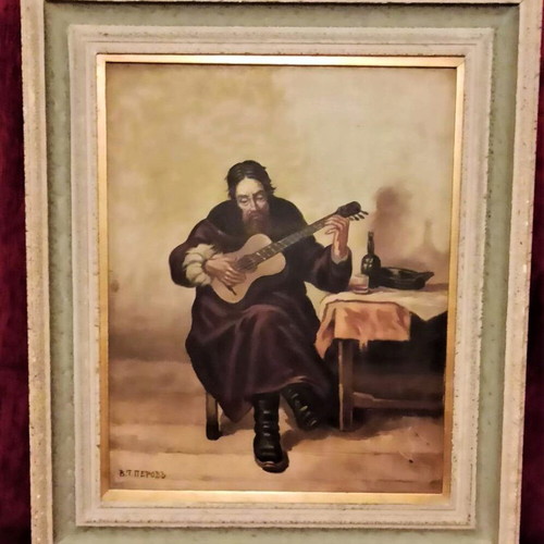 B.T. PEROBb canvas painting like new with frame