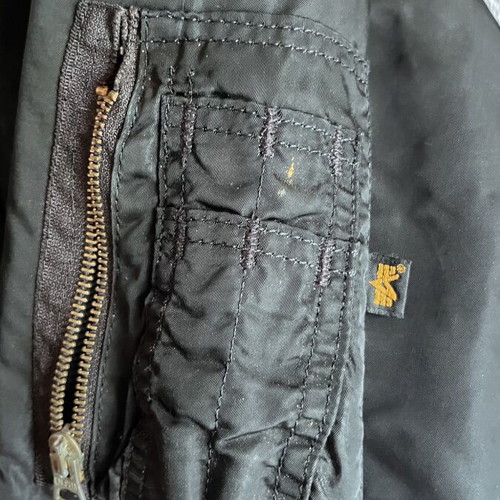 Alpha Industries MA-1 Flight Jacket vintage, used, XL