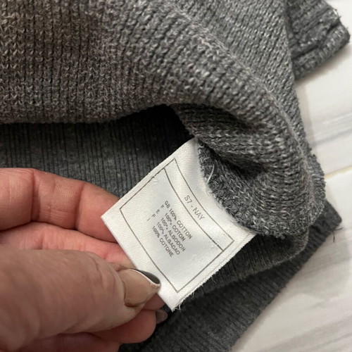 Hugo Boss men's sweater like new, gray and black, size L
