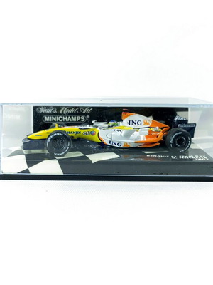 Renault R27 F1 Model G.Fisichella 2007 1:43 Minichamps New