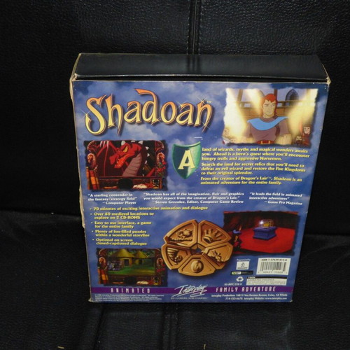 Kingdom II: Shadoan PC CD-ROM Big Box used, complete