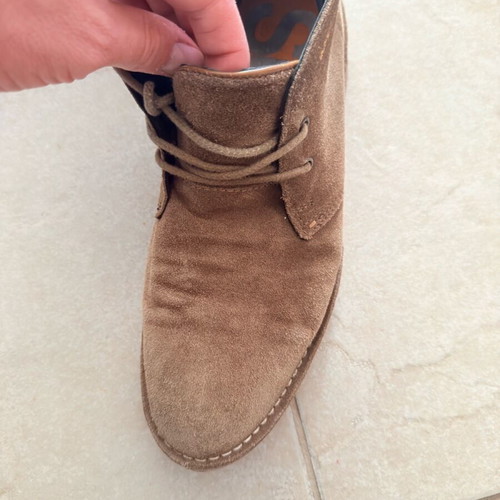 Superdry boots used, beige, size 43