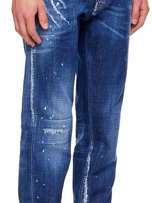 DSQUARED2- MEN BLUE DARK CLEAN WASH COOL GUY JEANS ΑΝΔΡΙΚΟ ΠΑΝΤΕΛΟΝΙ JEAN