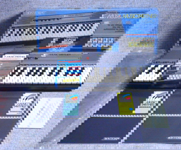 BONTEMPI MS40 MUSIC PARTNER ELECTRONIC KEYBOARD MADE IN ITALY VINTAGE ΚΑΙΝΟΥΡΓΙΟ ΜΕ ΚΟΥΤΙ ΛΕΙΤΟΥΡΓΕΙ