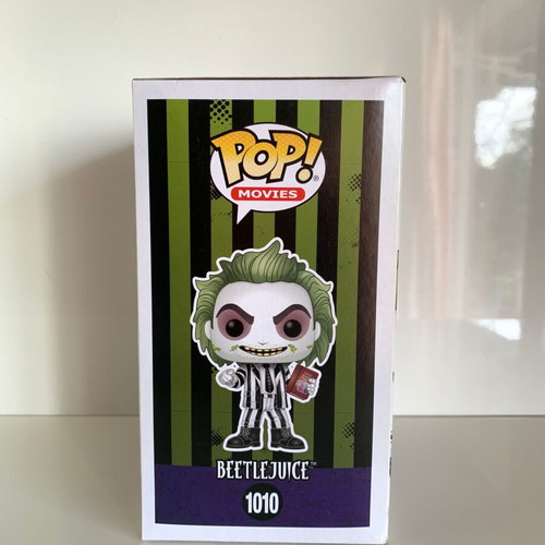 Funko POP! Movies Beetlejuice Glow in the Dark 2020 Fall Convention Limited Edition like new
