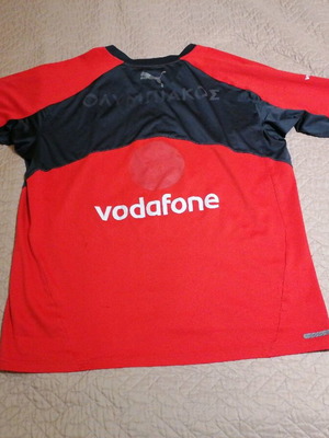 Olympiakos Puma long-sleeve training shirt used, size XXL