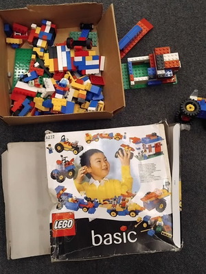 Lego basic 4222 μεταχειρισμένο, με κομμάτια, κουτί άχρηστο
