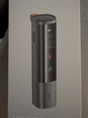 Baseus Breathalyzer Digital Alcohol Meter Grey like new