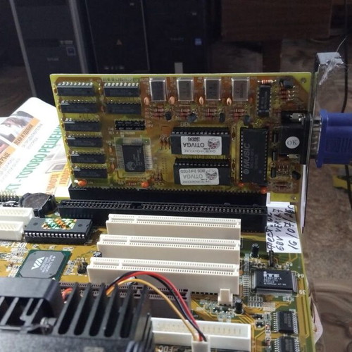 OAK OTIVGA 3716 256KB 16-bit ISA video card like new