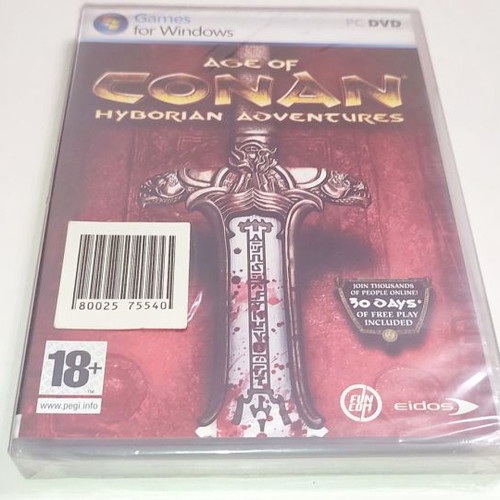 Age of Conan Hyborian Adventures PC new, sealed