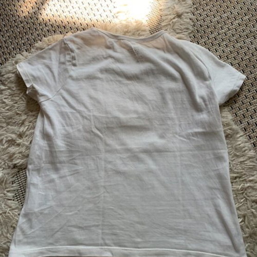 H&M Frozen Anna and Elsa white T-shirt size 134/140