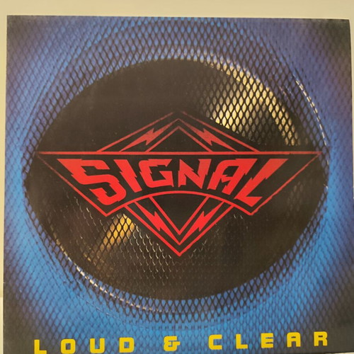 Signal Loud & Clear vinyl LP album like new, melodic rock