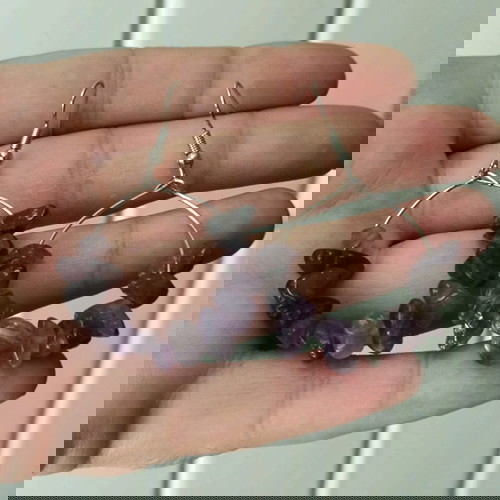 σκουλαρίκια κρίκοι ατσάλι