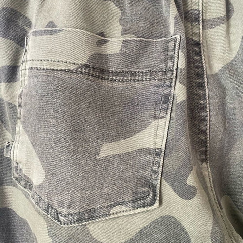 Women's jogger pants with camouflage pattern like new, size S