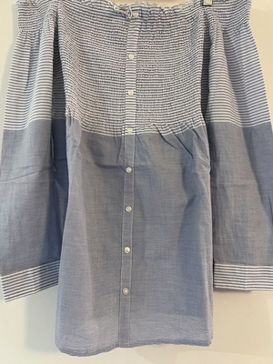 Primark long-sleeve blouse, multicolour, size M