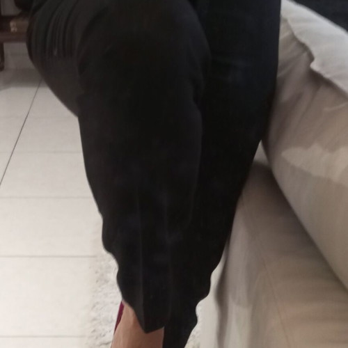 Black fabric pants Lola used, size XS