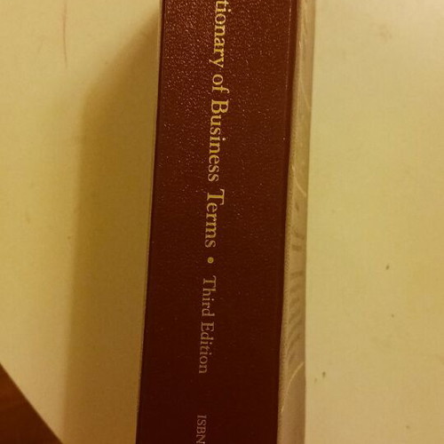 Baron's Dictionary of Business Terms Third Edition new