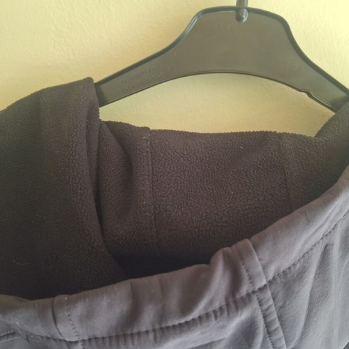 Nuff children's jacket 14-16 years like new, fleece lining, black