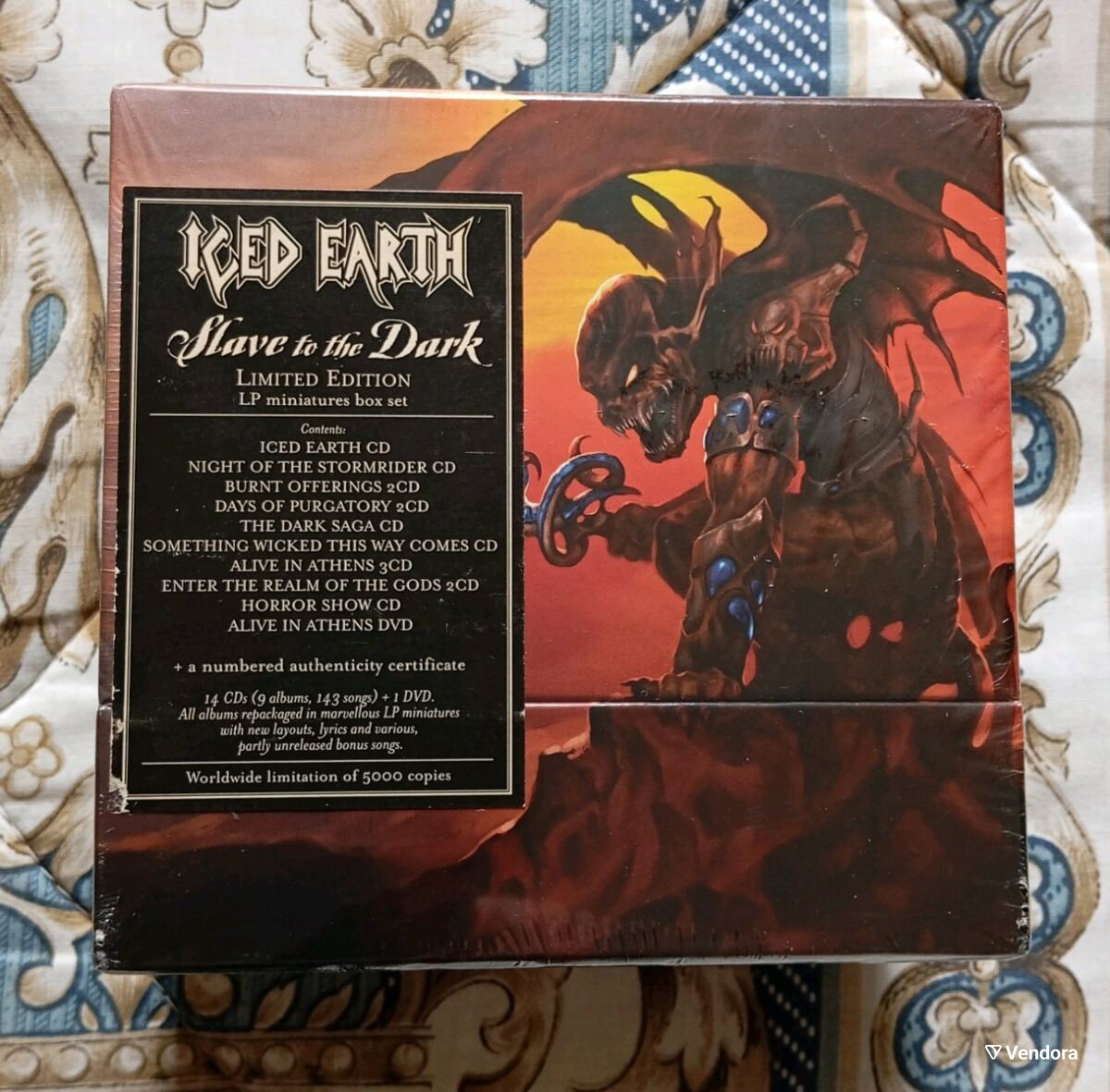 Iced Earth Slave To The Dark лимитирано… - € 175,00 - Vendora.bg