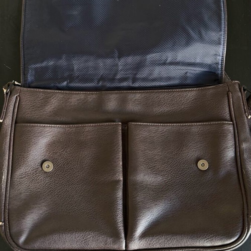 Next messenger bag used, brown, crossbody