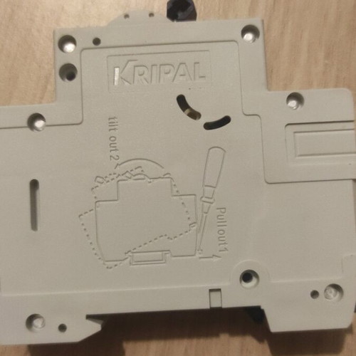 Automatic single-pole circuit breaker 63A 10KA Kripal UKB7-63 new