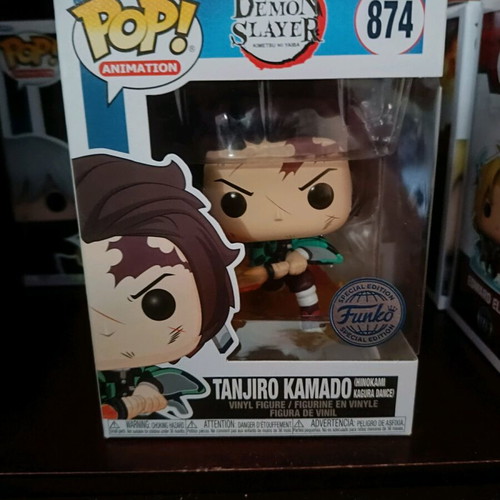 Funko Pop Demon Slayer Tanjiro Kamado #874 new