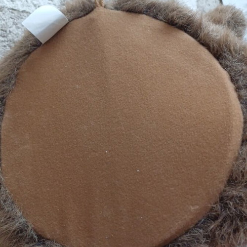 Decorative wall bear like new with furry texture
