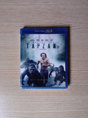 The Legend of Tarzan Blu-Ray 3D and Blu-Ray new, Greek edition